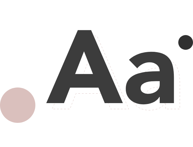 andjane typography Aa