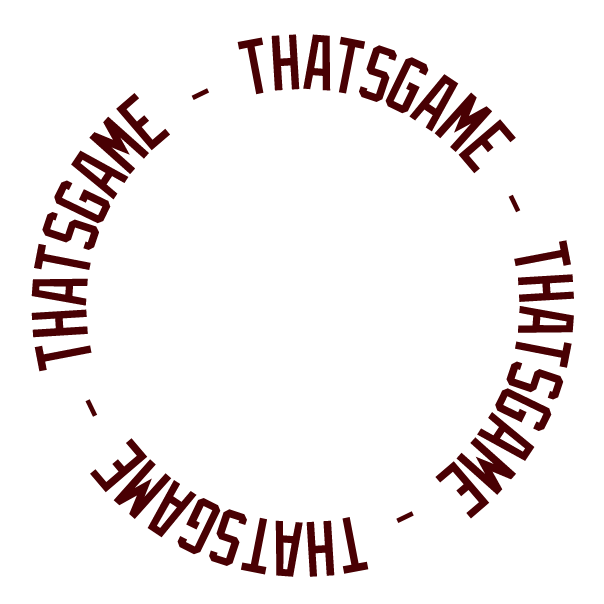 circular logo thatsgame