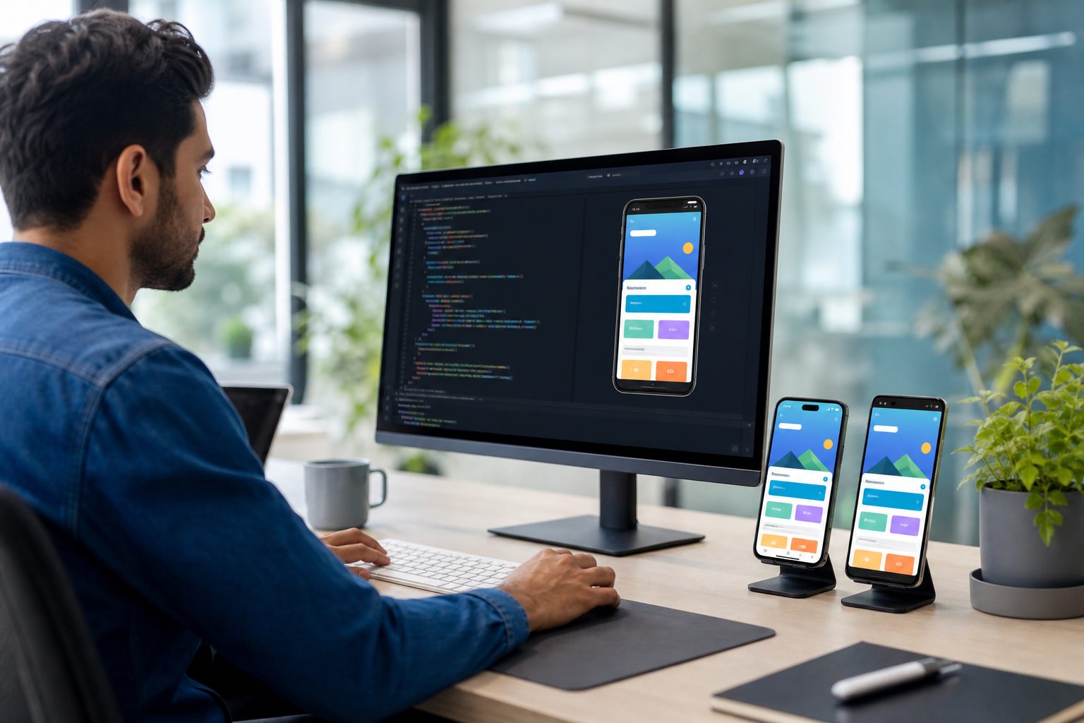 Flutter app developer building a cross-platform iOS and Android app in Dart At OSDY LLC