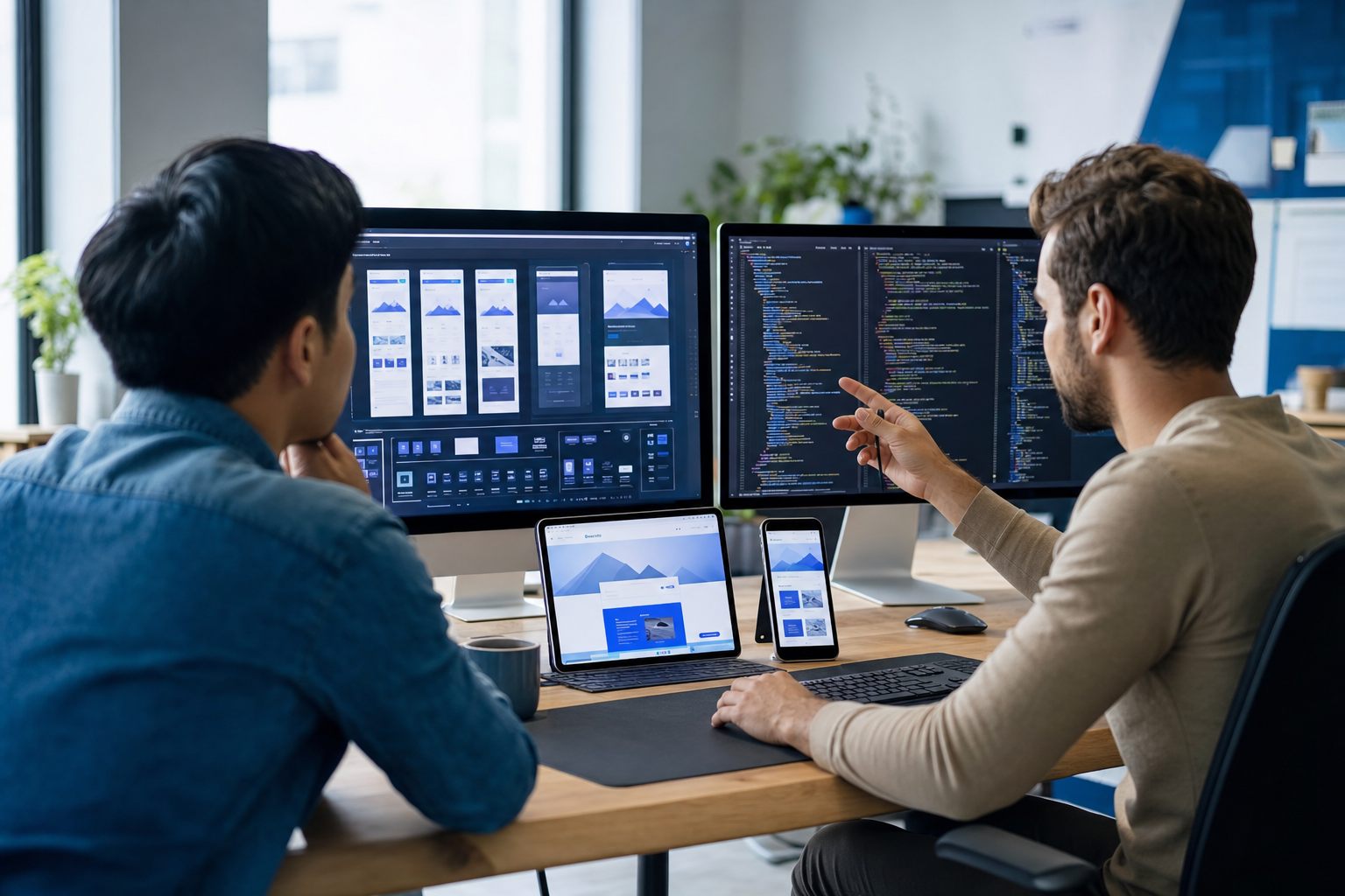 Frontend development team building responsive user interfaces At OSDY LLC