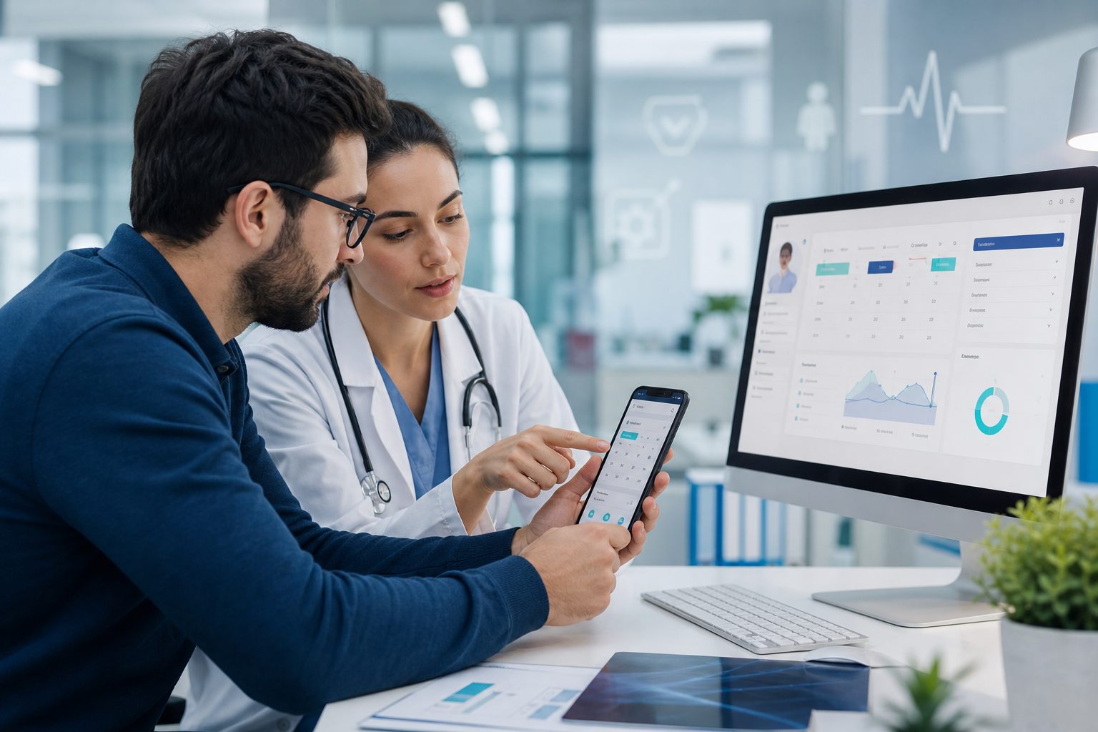 Healthcare app development team building a HIPAA-compliant telemedicine app At OSDY LLC