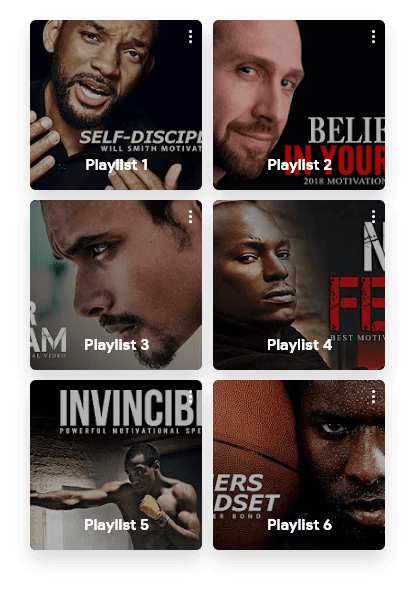 playlist view mindset