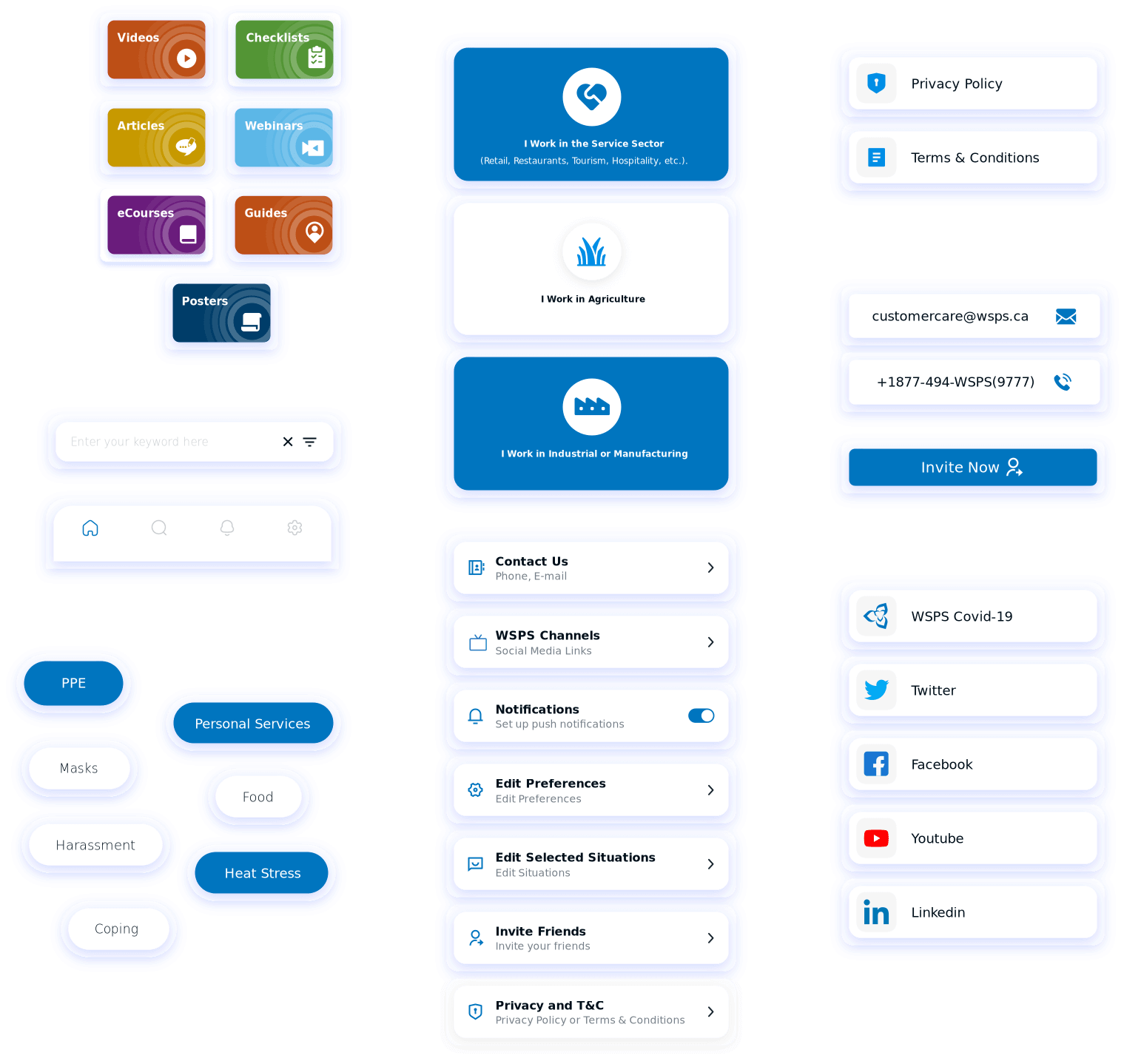 wsps ui screen